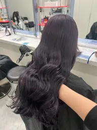 ✨就活、実習生にも👀✨黒染めはつかわない☑️暗髪ワンカラー＋オリジナルトリートメント