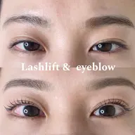 <11月限定>まつげパーマ＋美眉アイブロウワックス🤍ྀི韓国風束感お仕上げ🫧