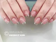 ベース色付ガラスフレンチ☆ご新規オフ無料