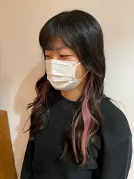 カット✂︎＋イヤリングカラー🌈