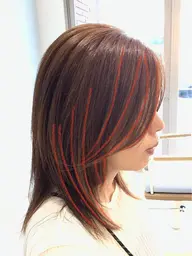 少しの差で可愛い動きに! 【顔まわりレイヤーカット」