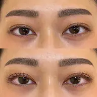 人気No.1👑✨【まつげ美人】🇰🇷韓国風束感仕上げ🉑上まつげパーマorパリジェンヌ 贅沢トリートメント付き💎✨