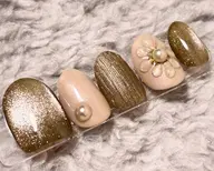 オフ無料⭐︎春のフラワー🌼ネイル②