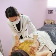 背中のニキビやお悩みに！背中ハーブピーリング🌿