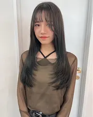 前髪カット＋（髪質改善）カシミヤ4stepトリートメント🧴