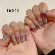 ラメグラデーション🦄