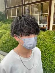 【men's💫人気No.1】似合わせカット✂️➕5分ヘッドスパ💆‍♀️➕眉カット