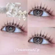 当日次回予約限定🩶【ナチュラル盛れ🌙】すっぴんも盛れるマツエク×コーティングで束感デザイン80-100本🪄︎︎✨