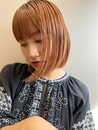 【🌞平日限定🌞】自然な仕上がり＊カット＋縮毛矯正＋5分スパ