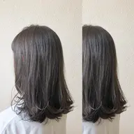 【朝をラクに🎗🎗】カット&コスメストレート&うる艶トリートメント