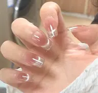 【初回オフ無料厚み出し込み】🟣持込みやり放題☆120分 (デザイン6本）／大人気✨マグネット🧲フレンチのみ(10本)