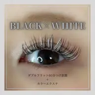 ダブルフラット カラーエクステ 60分付け放題🌿