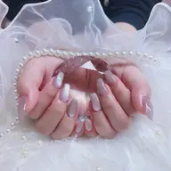 マグネット×フラッシュ×ミラーネイル🪞