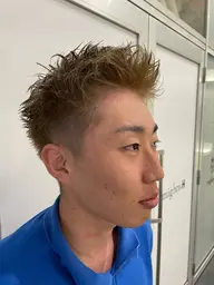 【メンズ限定】カット➕ブリーチ➕カラー➕3ステップトリートメント