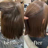 【当日予約可能】くせが気になる貴方へ縮毛矯正/コスメストレート✨+髪質改善トリートメント