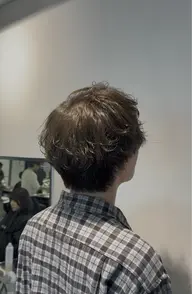 ⭐️メンズ暗染め以外の方限定⭐️【✂︎メンズカット+ワンカラー🫧】