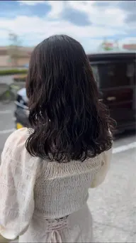 【大人気！】カット➕低温コテ巻きパーマ➕８step美髪トリートメント¥22660→12980【伊勢崎】