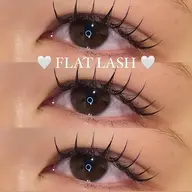 🤍【新規オフ無料】フラットラッシュorセーブル 140本🤍