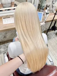 🎀抜きっぱなし韓国風ブロンドブリーチ🇰🇷🩷ケアブリーチ1回✨