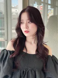 💖前髪&小顔おくれ毛カット+Aujuaトリートメント(3Step)仕上げ巻き付き💖