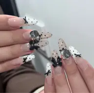 自爪おすすめメニュー🌈贅沢つけ放題、乗せ放題、ワンホン持ち込みデザイン10本 やり放題　　¥8500