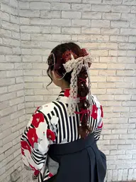 🎓 卒業式ヘアセット＋袴着付け 🎓