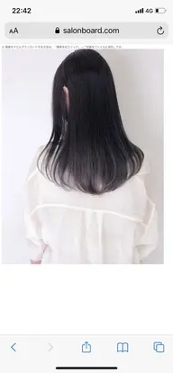 🌱モテツヤ髪に🖤うる艶カラー✨カット✂︎TOKIOトリートメント🧸🌱