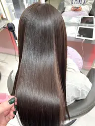 𓊆🥂完璧なヘアにしたい方へ🥂𓊇艶ぷる✨ストレート+モテカット+モテカラー+高保湿1step treatment