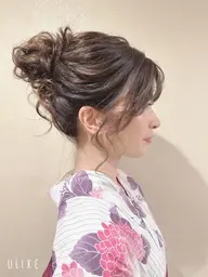 浴衣着付け&ヘアセット❤️❤️❤️