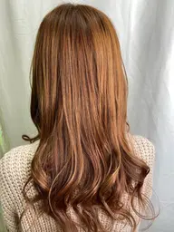 カラー+トリートメント+炭酸泉