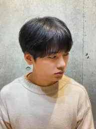 メンズ縮毛矯正＋カラー＋メンズカット ¥23000