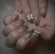 ラメグラデーション(フラッシュネイル💅📸)