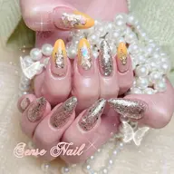 🎵HAND～チップ長さだし+持ち込みデザイン(デザイン、パーツ6本まで)11980