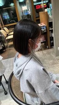 【ボブ限定】カット+トリートメント🫧