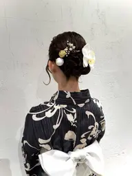 【ꉂ📢限定価格!!】🌺♡浴衣着付け&ヘアアレンジ♡🌺(土日祝は¥7700となります)