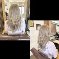 💖ブリーチ+艶カラー+コテ巻き仕上げ💖