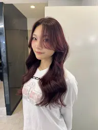 3月限定✨似合わせカット➕艶髪フルカラー➕3ステップトリートメント【髪質改善/原宿/韓国レイヤー】