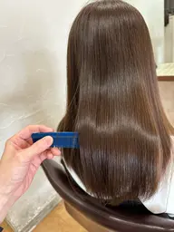 前髪カット+カラー