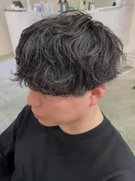 メンズカット➕シャドウパーマ🧑🏼‍🦱