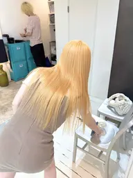 似合わせカット＋透明感カラー+プリンセストリートメント