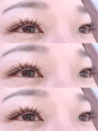 🪽マツエク140本までつけ放題🪽ミンクラッシュ使用💛モチupコーティング付き🌙オフありの方+550