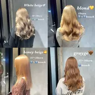 春季限定🌸【ミニモ限定価格】🎀ダブルカラー＋毛先カット＋トリートメント（ケアブリーチ込み）🎀