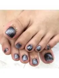 〔初回オフ無料〕大人気フットマグネットネイル🧲👣【パラジェル/バイオジェル】立川