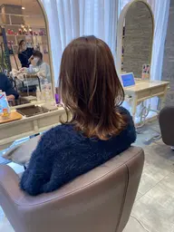 カットモデル✄﻿【レディースミディアム(鎖骨あたり)】Aujuaシャンプートリートメント使用🧴🫧