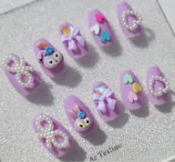 3Dパーツネイル付け放題 【大人気🌸/持ち込み可】オフ➕1000