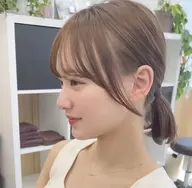 【スタイリング付🌟】　　　　　　　　　　　　　　　　　🎀前髪＋お顔まわりカット🎀