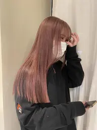 【平日限定クーポン‼️】🍒ワンカラー🍒＋ 3stepトリートメント 🍒 ロング料金なし‼️