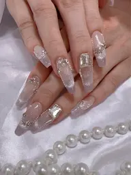 【HANDオフあり】チップ長さ出し+90分持ち込みデザイン(パーツ込)事前にデザイン送ってください。