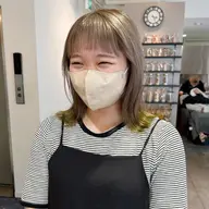 【100%ケアブリーチ使用】ハイライトorインナーカラー+カット+インプライム2ステップトリートメント