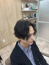 カット✕ツイストスパイラルパーマ